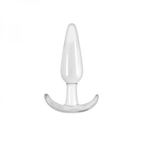 Jelly Rancher Smooth T-Plug Clear Butt Plug (SKU: TCN-NSN-0451-11)